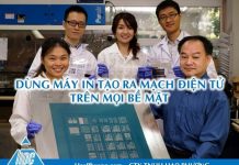 máy in tạo ra mạch điện tử