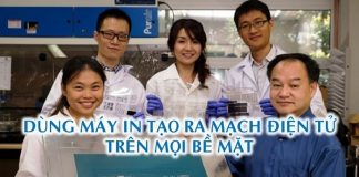 máy in tạo ra mạch điện tử