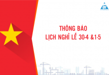 nghỉ lể 30/4 và 1/5