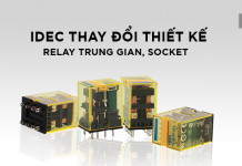 Relay idec thay đổi thiết kế