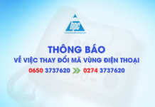 thông báo chuyển đổi mã vùng điện thoại cố định