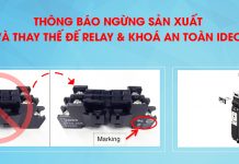 thông báo thay đổi mã idec