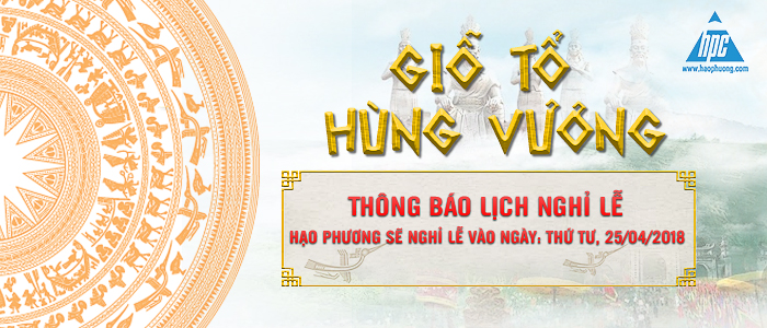 nghỉ lể giổ tổ 2018