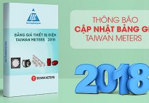 cập nhật bảng giá Taiwan Metters