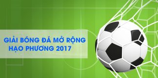 Giải bóng đá mở rộng Hạo Phương 2017