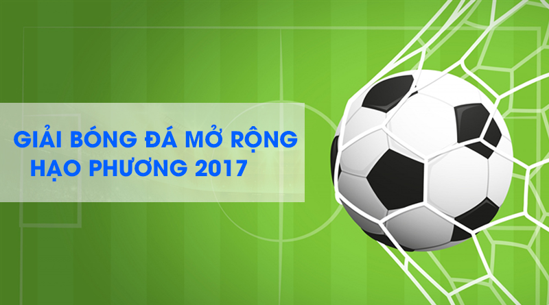 Giải bóng đá mở rộng Hạo Phương 2017