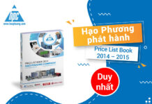 Hạo Phương phát hành bảng giá mới - Price List Book 2014 - 2015