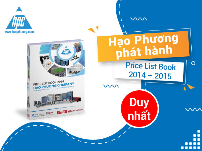 Hạo Phương phát hành bảng giá mới - Price List Book 2014 - 2015