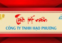 Hạo Phương tổ chức tiệc tất niên 2017