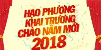 Khai trương hạo phương năm mới 2018