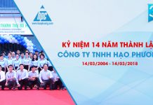 lể kỹ niệm 14 năm thành lập hạo phương