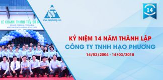 lể kỹ niệm 14 năm thành lập hạo phương