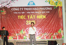 tiệc tất niên chào năm mới