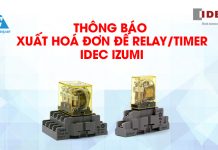 xuất hóa đơn relay timer idec