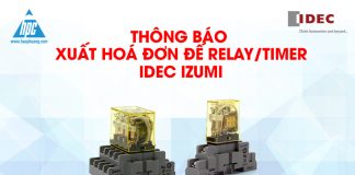 xuất hóa đơn relay timer idec