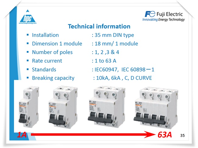 MCB Fuji Electric, ảnh 2