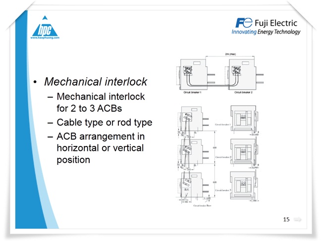 Máy cắt hạ thế ACB Fuji Electric, ảnh 11