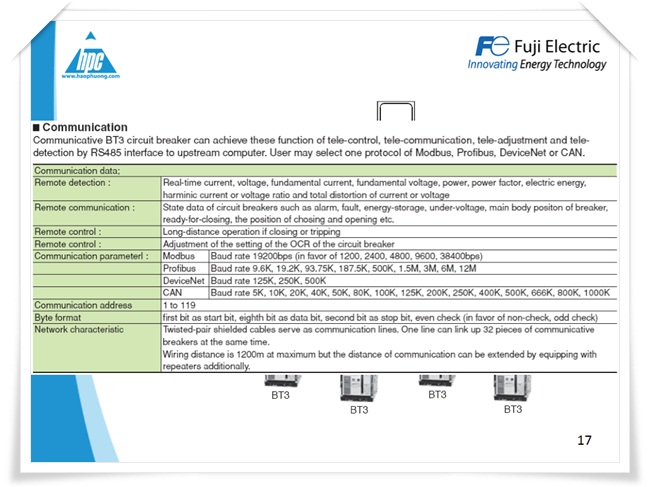 Máy cắt hạ thế ACB Fuji Electric, ảnh 13