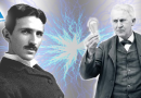 Nikola Tesla và Thomas Edison