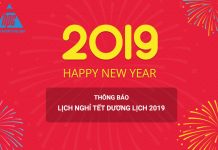 nghỉ tết dương lịch năm 2019