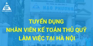 tuyển dụng kế toán