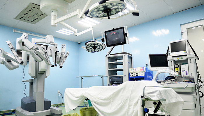Thiết bị hỗ trợ hiện đại cho robot phẫu thuật
