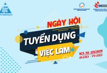 Ảnh bìa ngày hội việc làm 2019