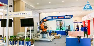 Ảnh bìa hoàn thiện gian hàng VIMF 2019