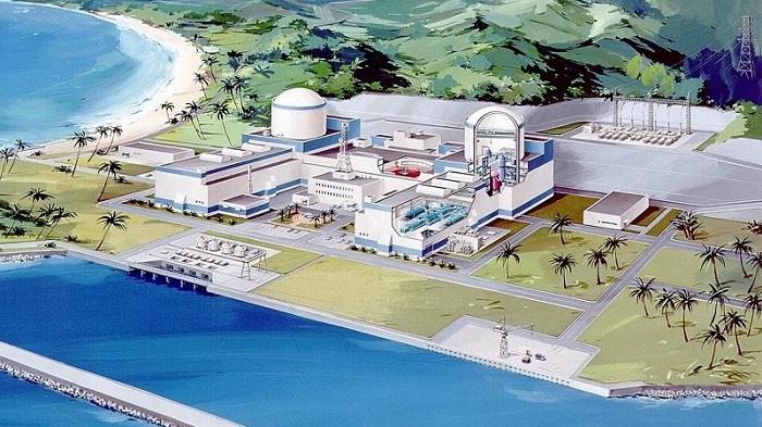 Mô hình nhà máy điện hạt nhân ở Ninh Thuận