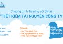 Hạo Phương tổ chức chương trình tiết kiệm tài nguyên công ty Tiết kiệm tài nguyên Hạo Phương