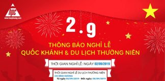 Nghỉ lễ và du lịch 2019