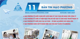 Ảnh bìa bản tin tháng 11