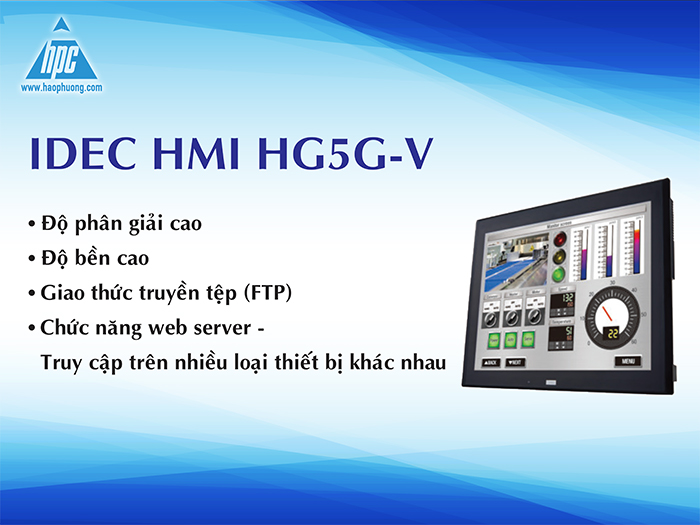 Ảnh bìa HMI HG5G-V IDEC