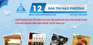 Ảnh bìa bản tin Hạo Phương 12.2019