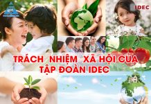 Trách nhiệm xã hội của Tập đoàn IDEC