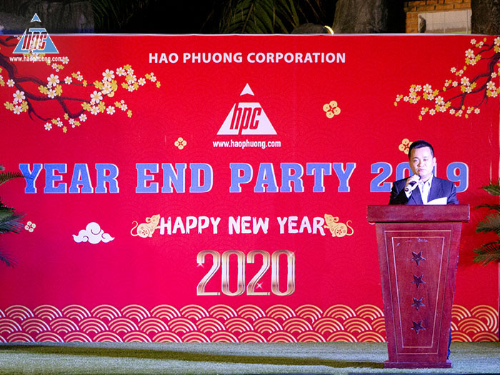 Tổng Giám đốc Nguyễn Tất Dương phát biểu tổng kết kết quả hoạt động của công ty