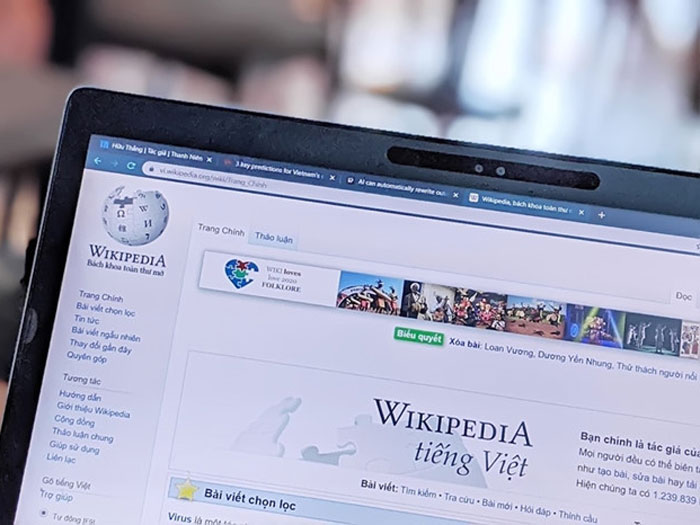 AI thay thế con người cập nhập nội dung trên Wikipedia