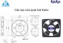 Cấu tạo của quạt hút Kaku Cấu tạo của quạt hút Kaku
