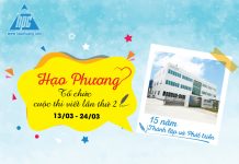 Cuộc thi viết lần thứ 2 với chủ đề "Hạo Phương 15 năm thành lập và phát triển"