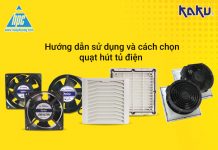 Hướng dẫn sử dụng và chọn quạt hút tủ điện hiệu quả