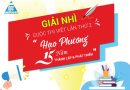 Cuộc thi viết lần thứ 2 “Hạo Phương 15 năm thành lập và phát triển” (Giải Nhì) Giải nhì cuộc thi viết Hạo Phương lần thứ 2