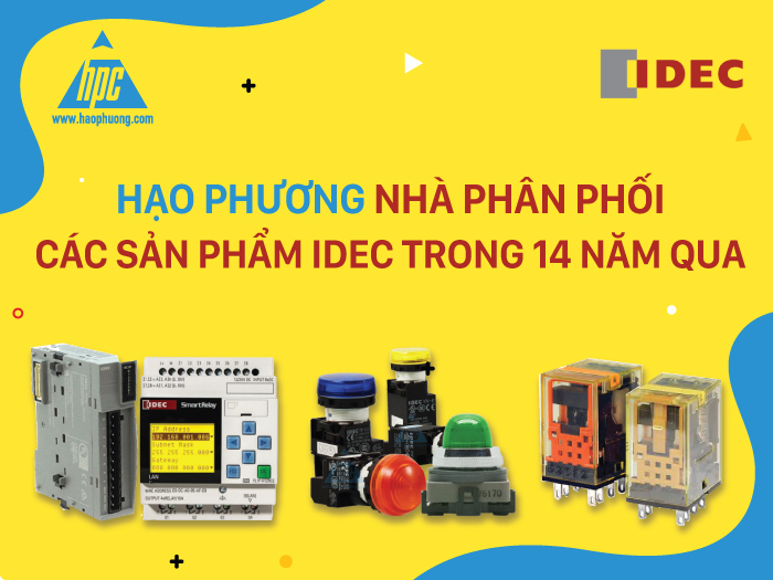 Hạo phương - nhà phân phối các sản phẩm IDEC trong 14 năm qua