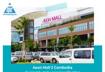 AEON MALL 2 CAMBODIA - Dự án tiêu biểu của Hạo Phương