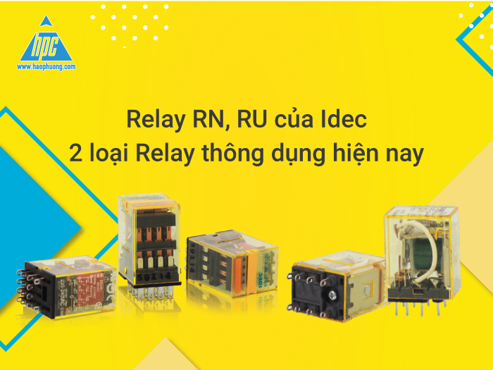 Hai loại relay thông dụng của Idec