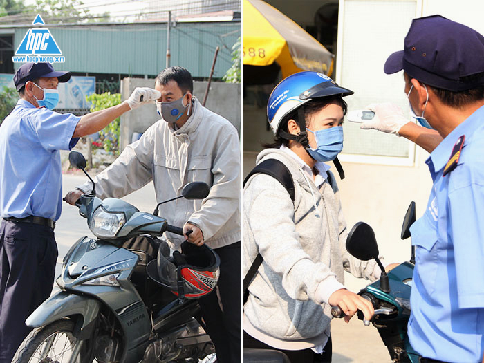 Người làm công tác bảo vệ tại Hạo Phương