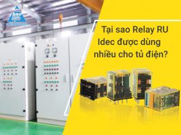 Relay RU được sử dụng phổ biến cho tủ điện