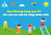 Hạo Phương tặng quà Quốc tế thiếu nhi cho con em của cán bộ công nhân viên