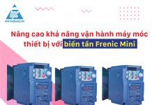 Nâng cao khả năng vận hành máy móc, thiết bị với biến tần Frenic Mini