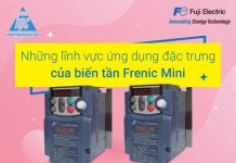 Những lĩnh vực ứng dụng đặc trưng của biến tần Frenic Mini