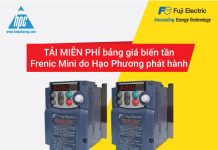 Tải miễn phí bảng giá biến tần Frenic Mini do Hạo Phương phát hành